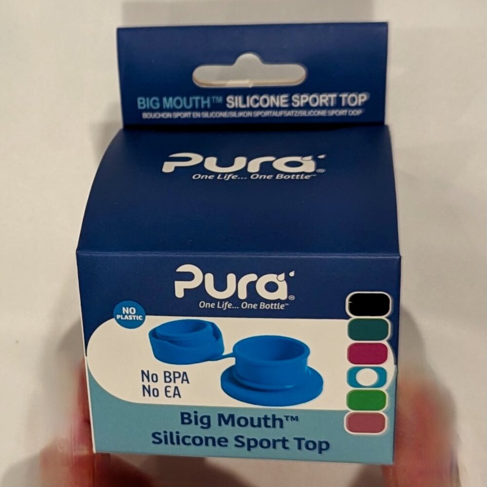NWT Pura "Big Mouth" Silicone Sport Top (Blue) - Picture 6 of 15